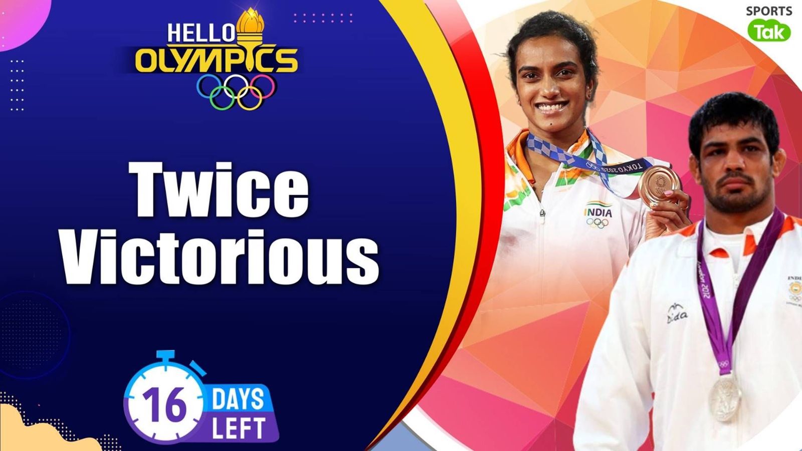 Only three Indian athletes with historic feat to win two Olympic medals in individual sports Only three Indian athletes with historic feat to win two Olympic medals in individual sports