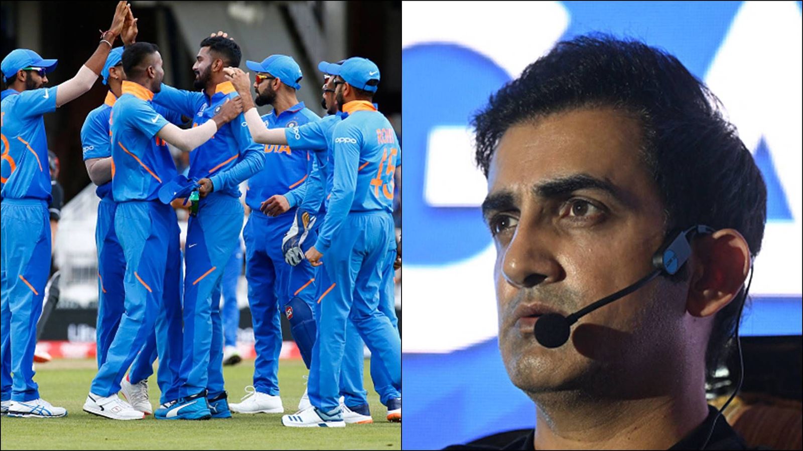 Gautam Gambhir to pick two different captains for Sri Lanka tour in first meeting with selectors as head coach Indian players celebrating a wicket; Gautam Gambhir at an event (File Photo: Getty Images)