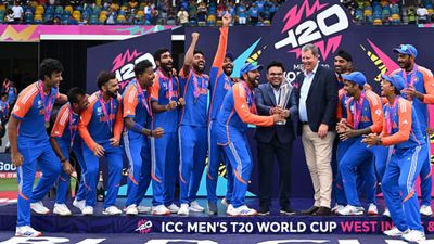 BCCI does not allow India to travel Pakistan, ICC to conduct Champions Trophy 2025 in Hybrid Model Team India in frame (Getty)