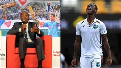 'If you put 100 million, 200 million dollars into...': Brian Lara lashes out at West Indies Cricket Board after massive loss to England Brian Lara at an event; Shamar Joseph celebrates a wicket (File Photo)