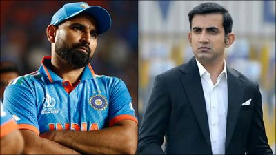 'Mohammed Shami's no longer young': India's outgoing bowling coach Paras Mhambrey wants Gautam Gambhir to talk to veteran pacer Mohammed Shami after India's World Cup 2023 final loss to Australia; India's new head coach Gautam Gambhir (File Photo: Getty Images)