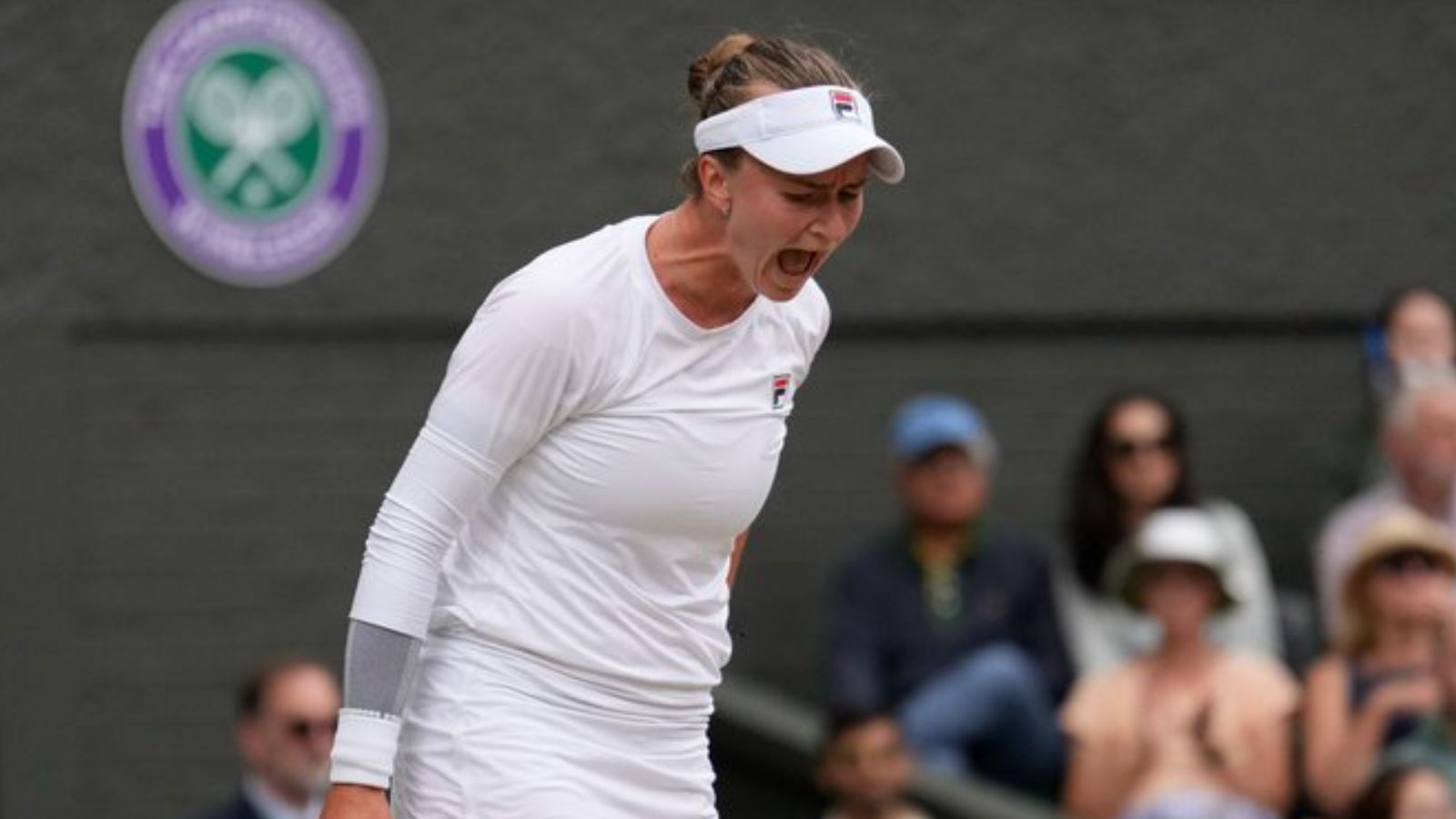Barbora Krejcikova scripts history, clinches Wimbledon 2024 title after beating Jasmine Paolini in final Barbora Krejcikova in this frame. (X)
