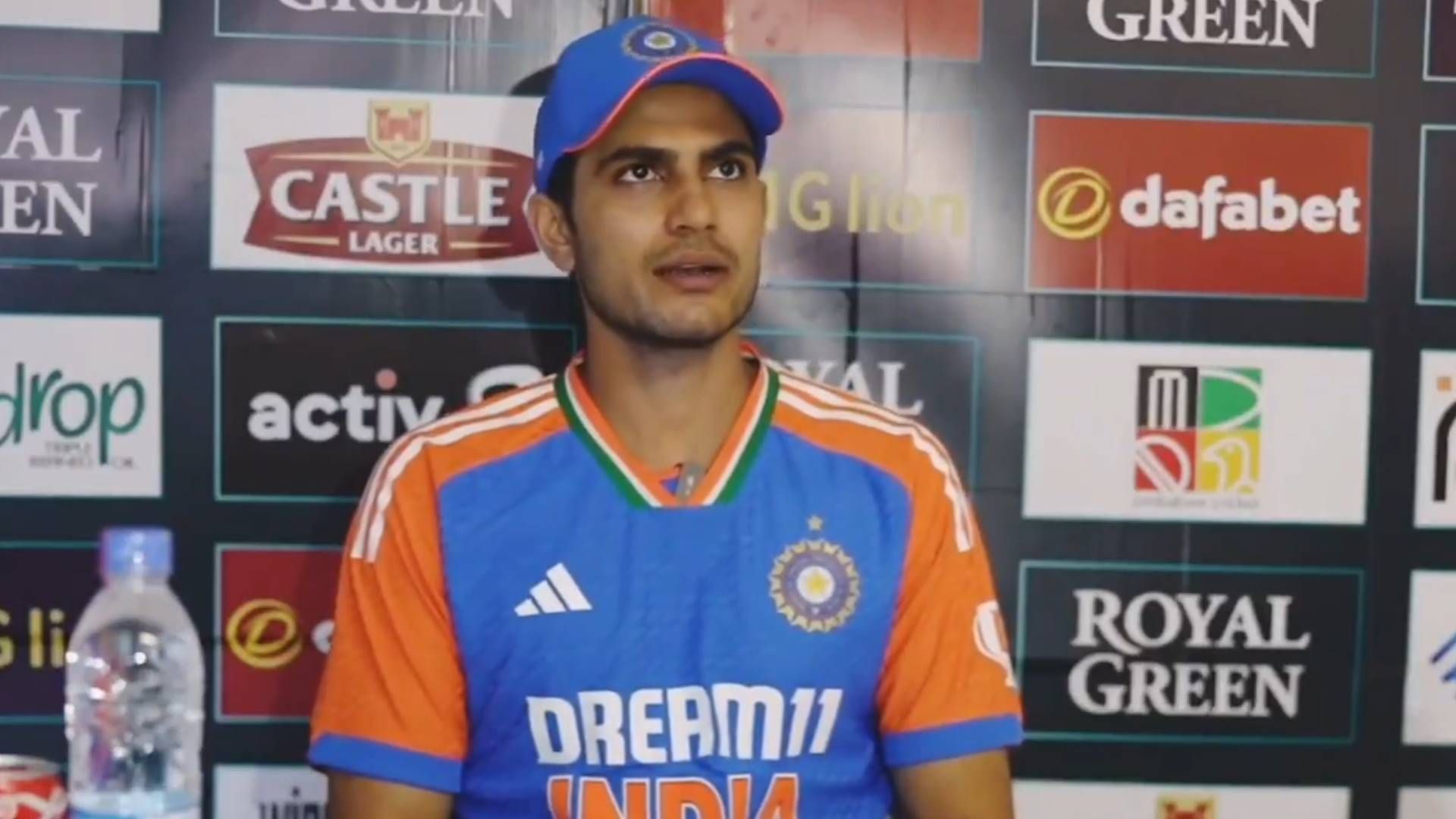 Shubman Gill makes a big statement on fierce competition for opening spot, says, 'It's a good thing that everyone's...' Shubman Gill in post-match press conference (Screengrab: X)