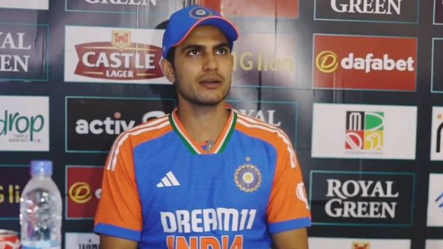 Shubman Gill makes a big statement on fierce competition for opening spot, says, 'It's a good thing that everyone's...' Shubman Gill in post-match press conference (Screengrab: X)