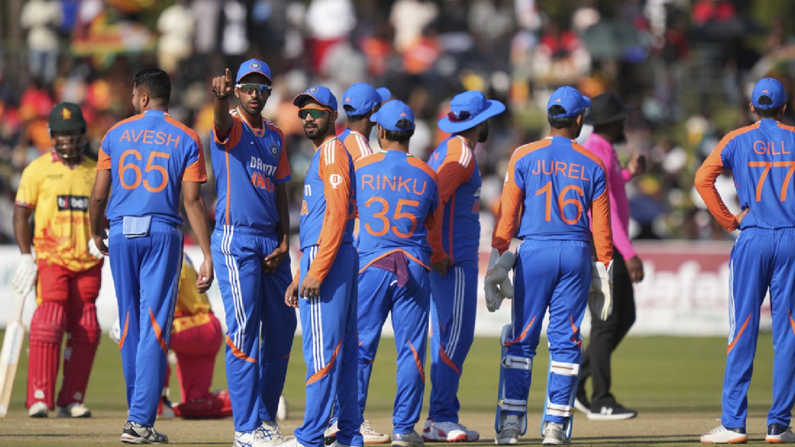 Team India shatters Pakistan's long-held T20I World Record with 4-1 series win over Zimbabwe Team India shatters Pakistan's long-held World Record with 4-1 series win over Zimbabwe