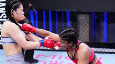 Priya Sharma speaks on being first Indian woman to compete in Road to UFC, calls it a dream Priya Sharma in frame (Twitter)