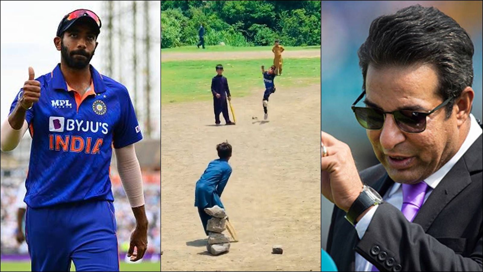 'Waah Jee Wah, look at that control and action': Wasim Akram reacts to Pakistani kid copying Jasprit Bumrah's bowling action 'Waah Jee Wah, look at that control and action': Wasim Akram reacts to Pakistani kid copying Jasprit Bumrah's bowling action
