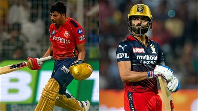 'He never says anything negative': Punjab Kings' finisher hails Virat Kohli's humble nature amid Amit Mishra accusing him of hurling abuses at LSG players PBKS batter Shashank Singh, RCB opener Virat Kohli during IPL (File Photo)