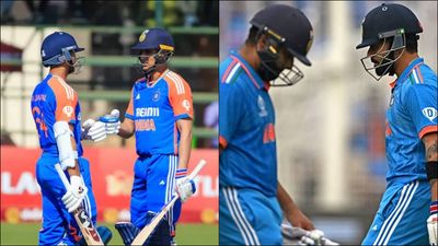 ICC T20I Rankings: Yashasvi Jaiswal rises to 6th spot, Shubman Gill jumps 36 places to leave retired duo Rohit Sharma and Virat Kohli behind Yashasvi Jaiswal and Shubman Gill (left), Rohit Sharma and Virat Kohli (right) (File Photo)