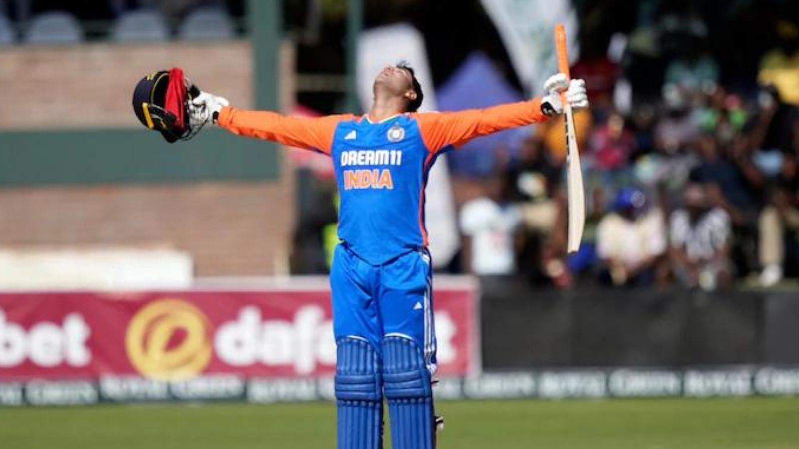 Why should the full-sleeves-batting-beast Abhishek Sharma be considered in India's T20I squad for Sri Lanka series? A look at his case India's batting sensation Abhishek Sharma in this frame. (X)