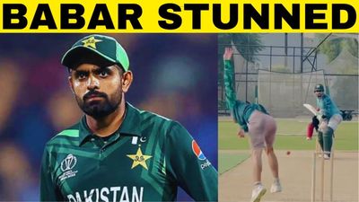 Babar Azam's embarrassing batting struggle vs Naseem Shah's brother SportsTak