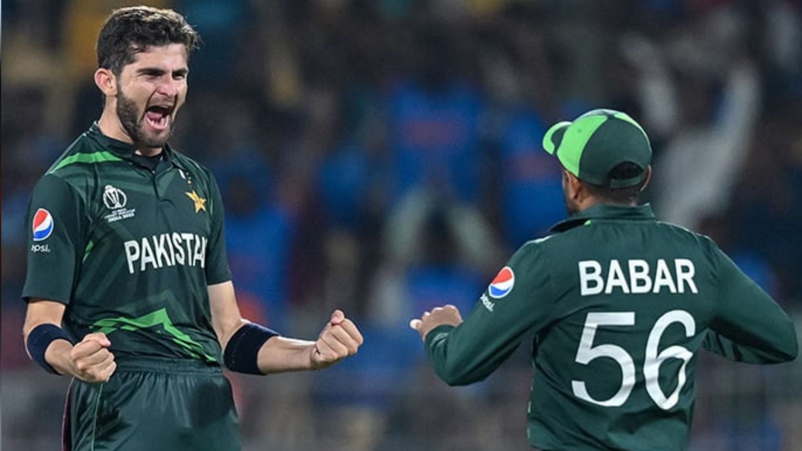 PCB set to deny NOC to Pakistan stars Babar Azam, Shaheen Afridi, Mohammad Rizwan for this cricket league Pakistan's Babar Azam (right) and Shaheen Afridi in this frame. (Getty)
