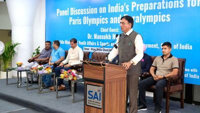 'I am sure they will make our country proud' : Sports Minister Mansukh Mandaviya rooting for Indian athletes for Paris Olympics 2024 Mansukh Mandaviya