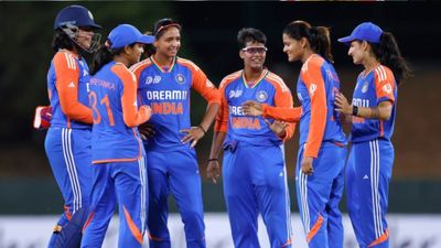 IND W vs PAK W: Defending champions India crush Pakistan by seven wickets to kick off Women's Asia Cup campaign in style IND W vs PAK W: Defending champions India crush Pakistan by seven wickets to kick off Women's Asia Cup campaign in style. (X)