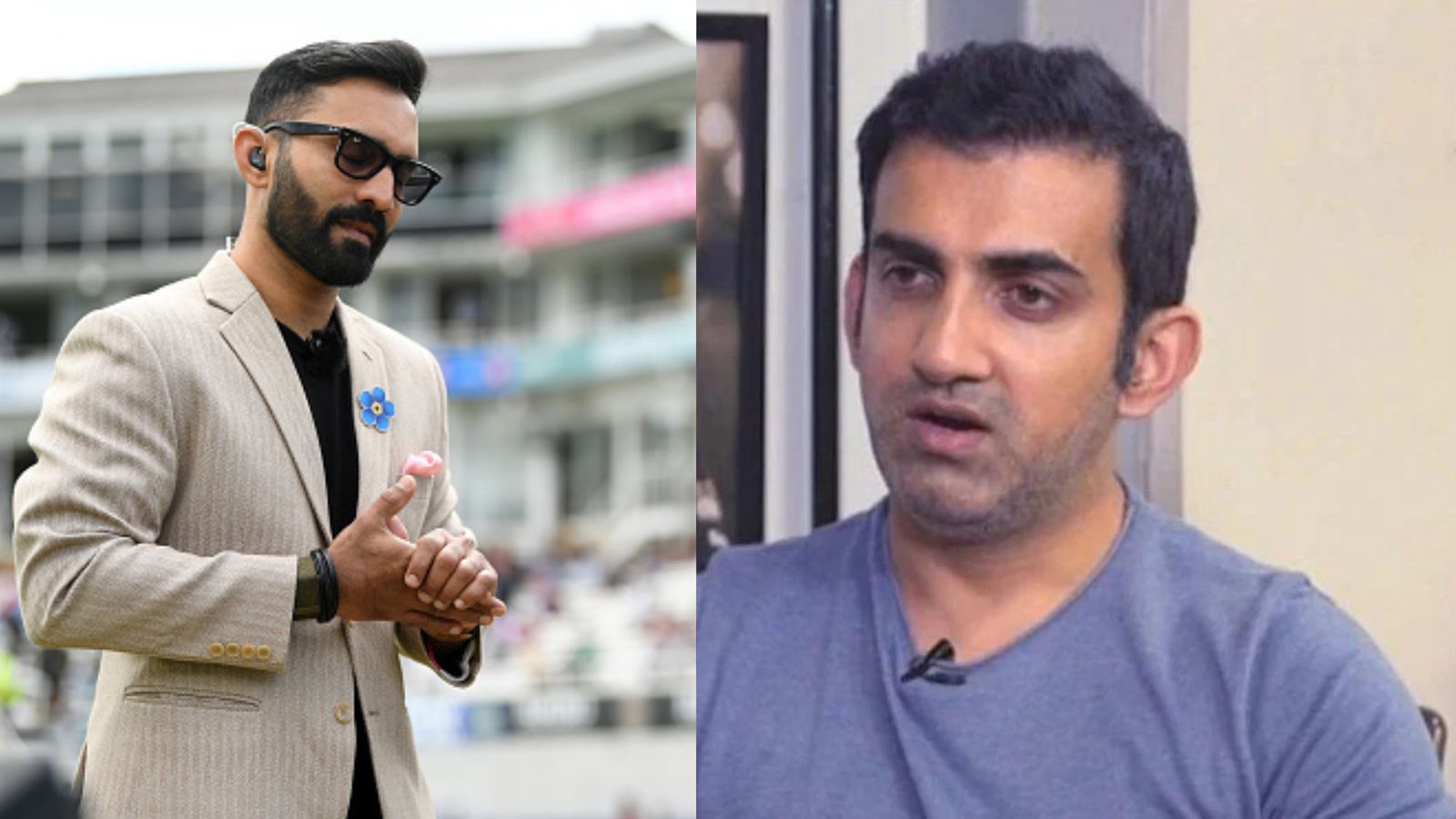 'You can feel lonely or deserted...': Dinesh Karthik reveals what head coach Gautam Gambhir would bring to Indian dressing room India head coach Gautam Gambhir (left) and former India's star batter Dinesh Karthik in this frame. (Getty-X)