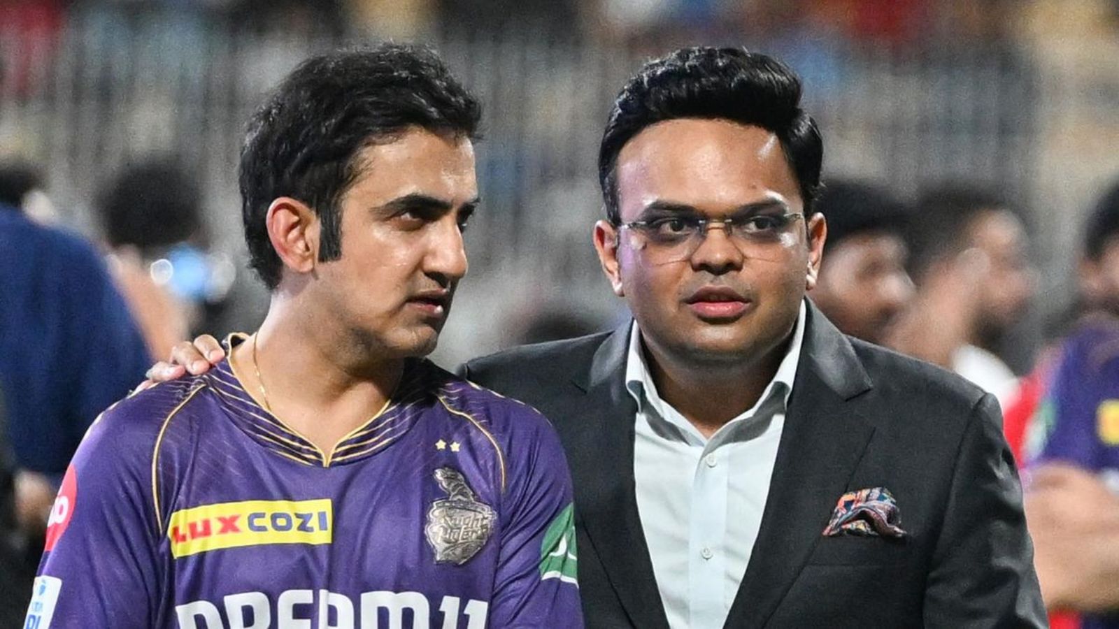 Big News: BCCI accepts Gautam Gambhir's two demands, set to hire two members of KKR coaching staff, T Dilip retains his spot Gautam Gambhir and Jay Shah in the frame (Getty)