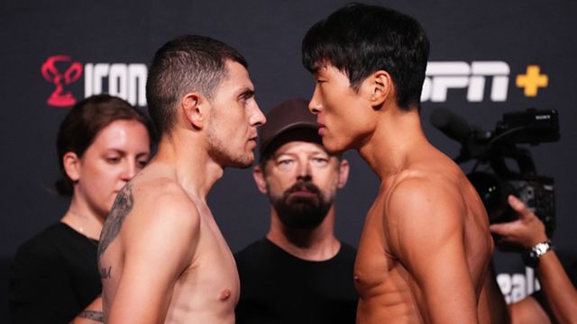 EXCLUSIVE - Steve Garcia expresses his desire after potential win in next UFC Fight, says 'give me something.. hopefully in the top 15' Steve Garcia face off Choi Seung-Woo (Getty)