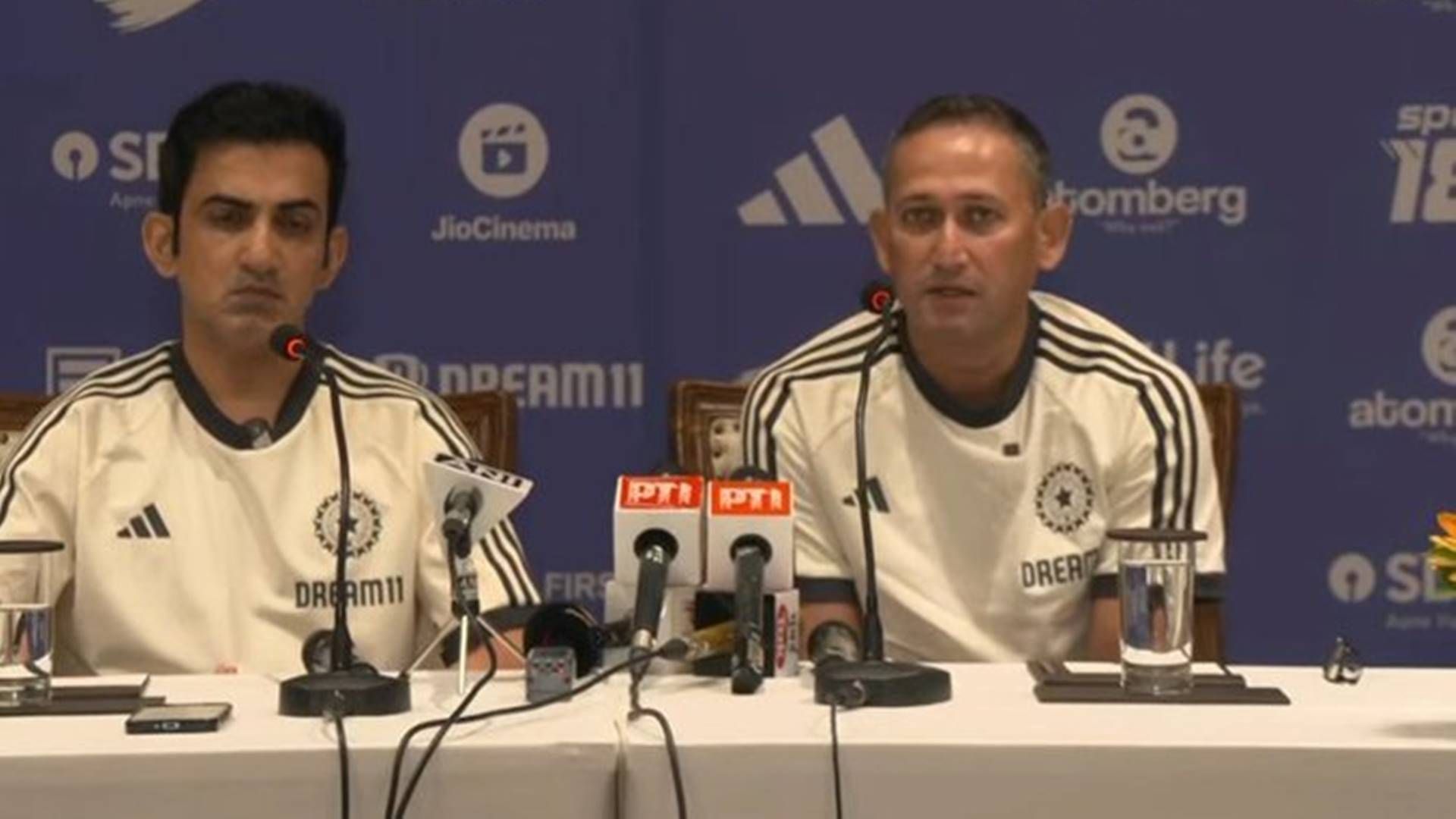 Ajit Agarkar explains why Suryakumar Yadav was made T20I captain instead of Hardik Pandya, says 'We want someone who is likely to be available...' Gautam Gambhir and Ajit Agarkar during the press conference (Screengrab: X)