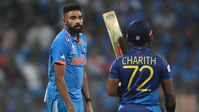 Sri Lanka announce 16-member squad for T20I series against India, LPL's third-highest run-scorer makes comeback Mohammed Siraj and Charith Asalanka during ODI World Cup 2023 (Getty Images)