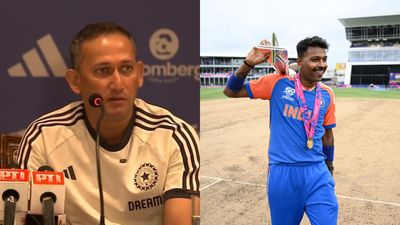 'Gone from the feedback of the dressing room': Ex-IND World Cup winner accuses Ajit Agarkar of not giving real reason for snubbing Hardik Pandya off T20I captaincy Ajit Agarkar and Hardik Pandya (Twitter and Getty)