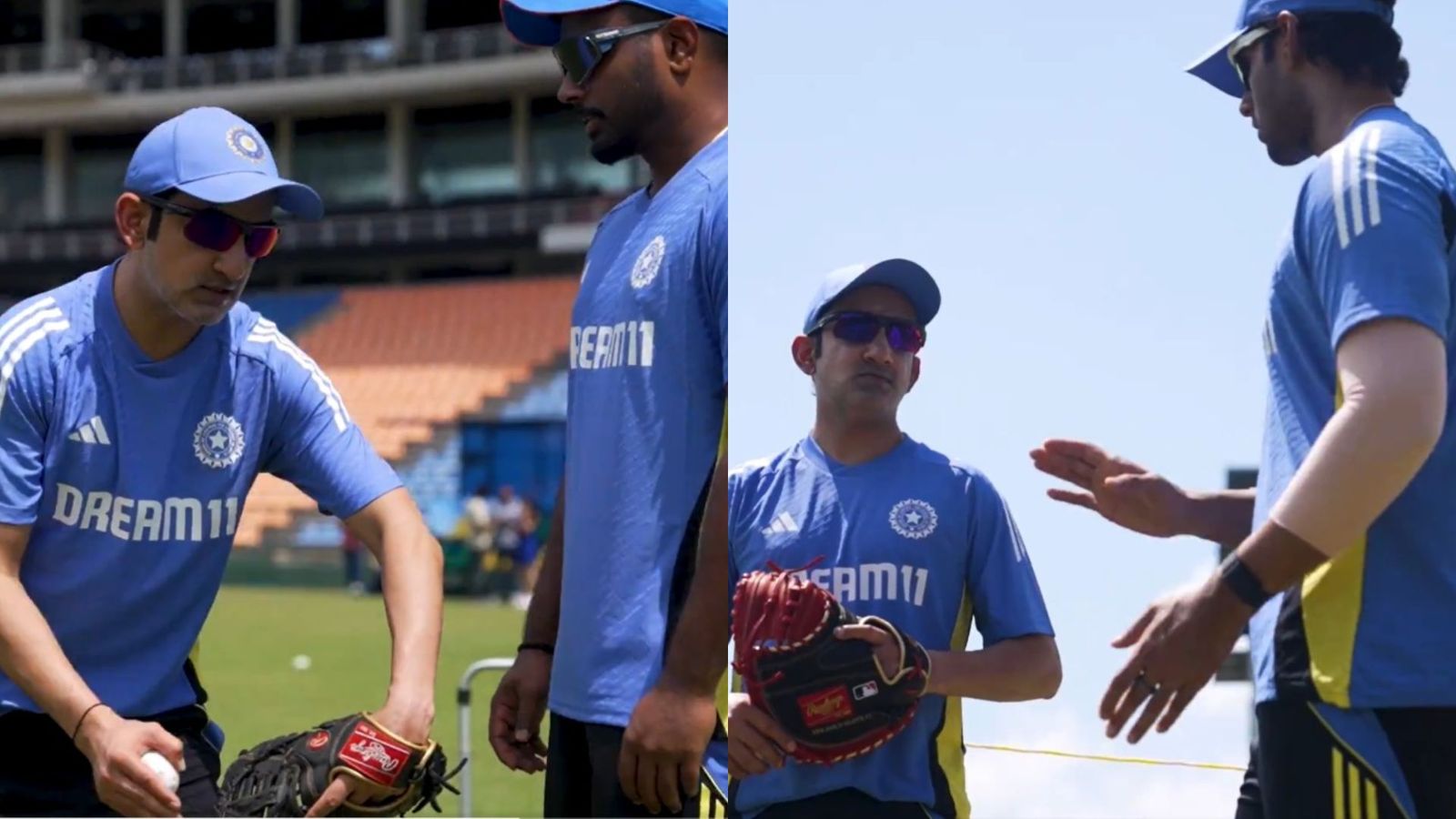 'Very difficult to translate into coaching..': Sri Lanka legend makes massive remark on Gautam Gambhir becoming head coach before IND vs SL series Gautam Gambhir during India's practice session (Twitter screen grab)