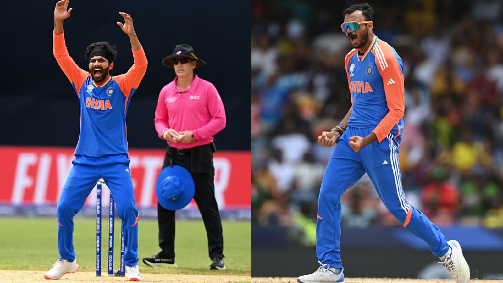 'Your seniority..won't determine if you will play': India legend makes massive remark on Axar Patel vs Ravindra Jadeja debate Ravindra Jadeja and Axar Patel in frame (Getty)