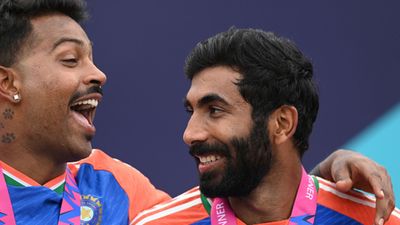 Jasprit Bumrah breaks silence on Hardik Pandya getting booed in IPL 2024, says 'it is the way it is.. take it on your chin' Hardik Pandya and Jasprit Bumrah in frame (Getty)