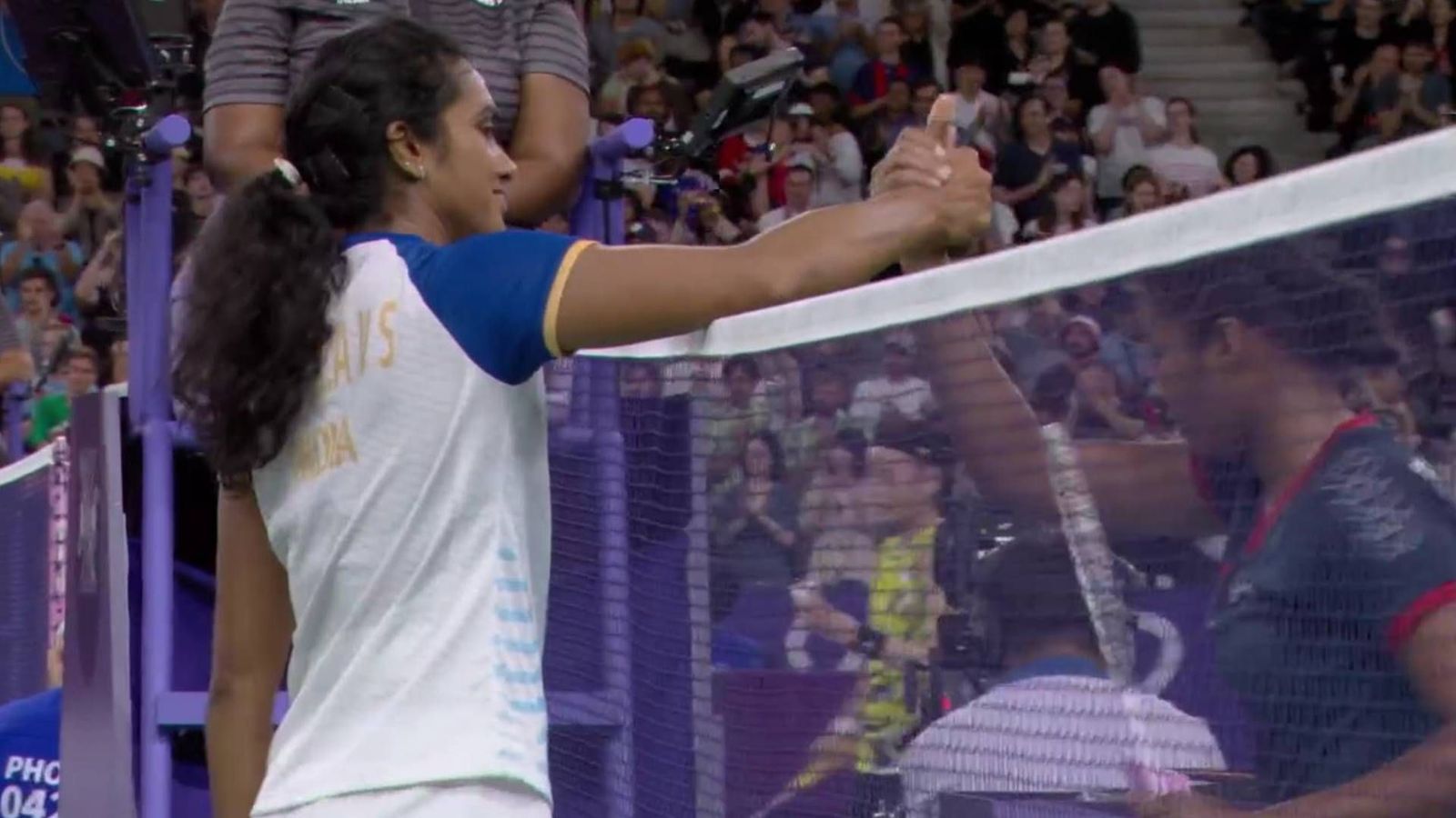 PV Sindhu beats 111th ranked Maldives' Fathimath in just 29 minutes to start Paris Olympics 2024 campaign PV Sindhu beats 111th ranked Maldives' Fathimath in just 29 minutes to start Paris Olympics 2024 campaign
