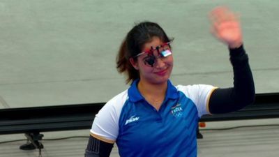 Paris Olympics: Manu Bhaker scripts history, opens India's medal tally with coveted bronze in shooting India's Manu Bhaker in this frame. (X)