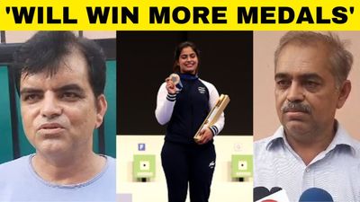 Manu Bhaker family's euphoric reaction after bronze in Paris SportsTak