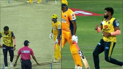 R Ashwin trolls commentators as bowler tries to run him out at non-striker's end in TNPL 2024, writes ‘They don't know the rule' Bowler attempts to run out R Ashwin at non-striker's end (Screengrab: X)