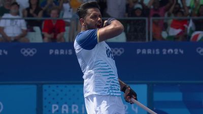 Paris Olympics 2024: Harmanpreet Singh's last-minute penalty corner helps Indian hockey team avoid loss agianst Argentina Harmanpreet Singh in frame (Twitter)