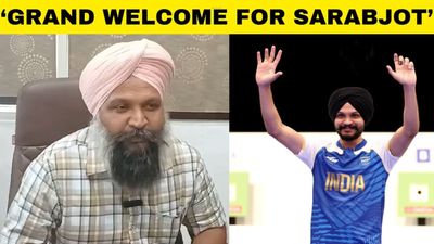 Sarabjot Singh's father reacts after momentous Bronze at Paris Olympics 2024 SportsTak