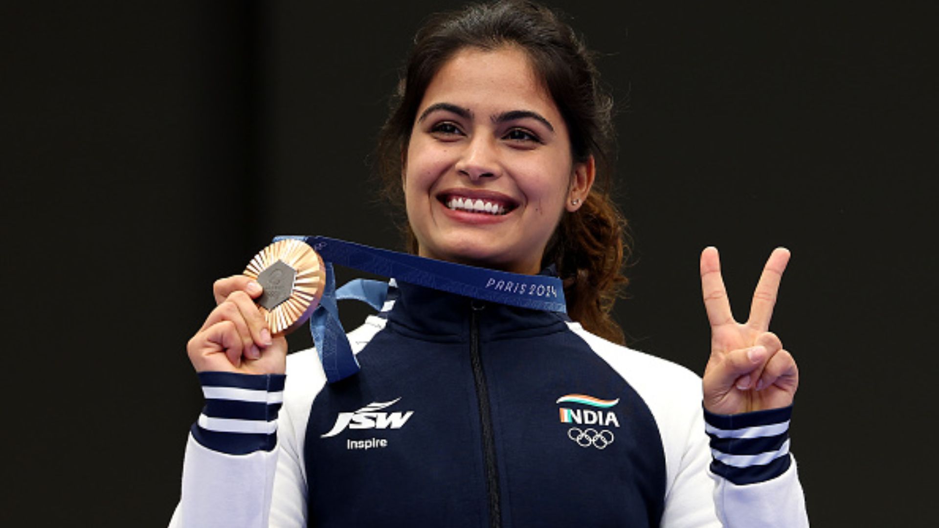 'Start giving respect..Olympics is much bigger than cricket': Manu Bhaker's father's bold remark after daughter's historic record in Paris Manu Bhaker in frame (Getty)