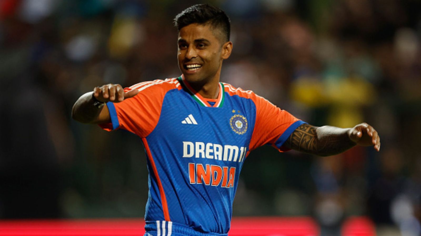 Suryakumar Yadav shares his favourite moment in 3rd T20I, and it's not his two wickets Suryakuamr Yadav in frame (Getty)