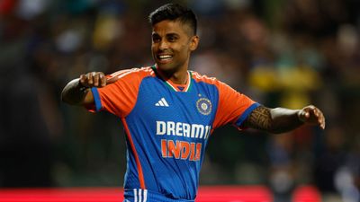 Suryakumar Yadav shares his favourite moment in 3rd T20I, and it's not his two wickets Suryakuamr Yadav in frame (Getty)