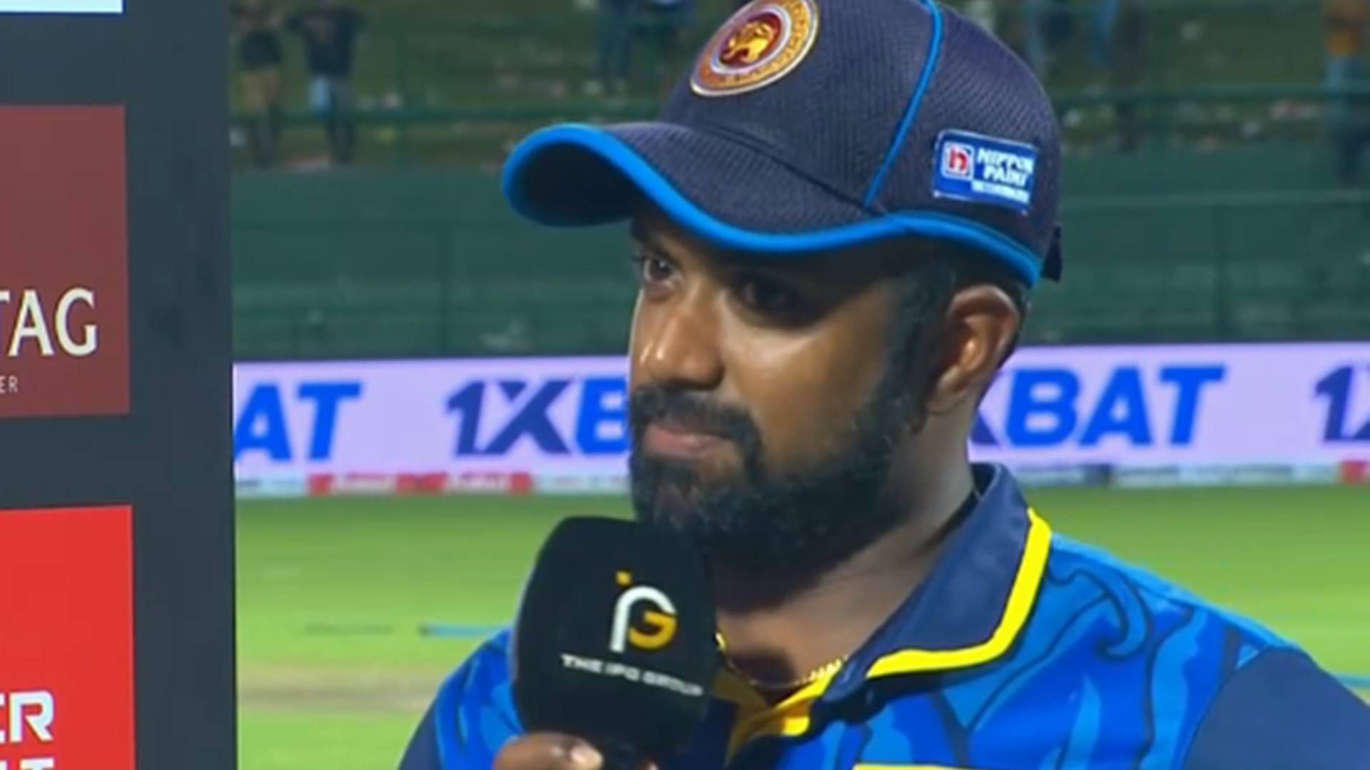 'We can't give excuses': Sri Lankan captain Charith Asalanka lashes out at middle-order batters for making a mess of run chase Sri Lanka captain Charith Asalanka in post-match presentation (Screengrab: X)