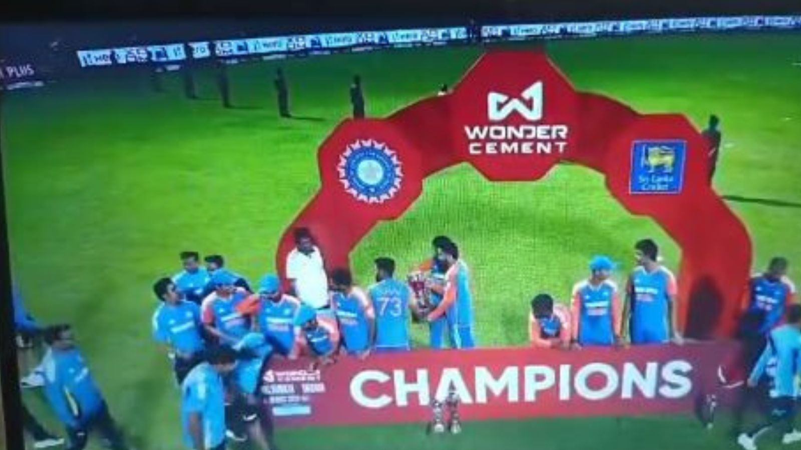 Watch: Gautam Gambhir steps back from spotlight after Suryakumar, Rinku, Riyan's touching post-match gesture following India's series sweep over SL Gautam Gambhir steps back from spotlight after Suryakumar, Rinku, Riyan's touching post-match gesture following India's series sweep over SL. (Screengrab-X)