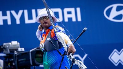 Paris Olympics: Deepika Kumari breaks into pre-quarterfinal in women's individual archery after beating Dutch Roeffen Quinty India's star archer Deepika Kumari in this frame. (X)