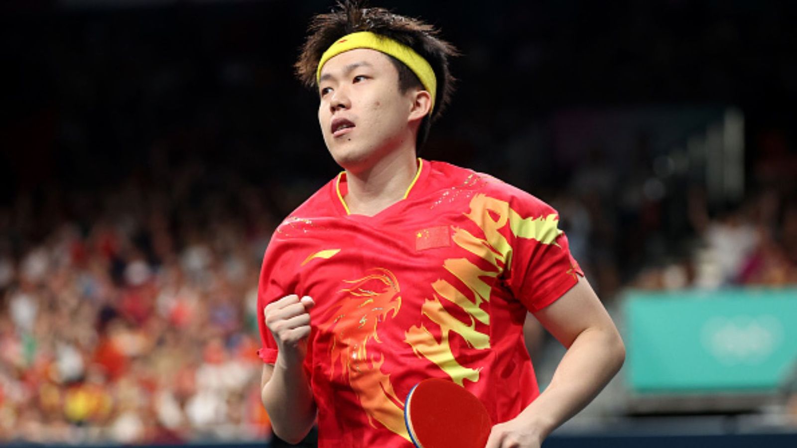 Paris Olympics 2024: World no.1 table tennis star suffers shocking exit a day after his racket was broken by photographer Wang Chuqin (getty)