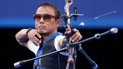Indian archer Tarundeep Rai loses to Great Britain's Tom Hall in men's individual recurve of Paris Olympics 2024 Tarundeep Rai (getty)
