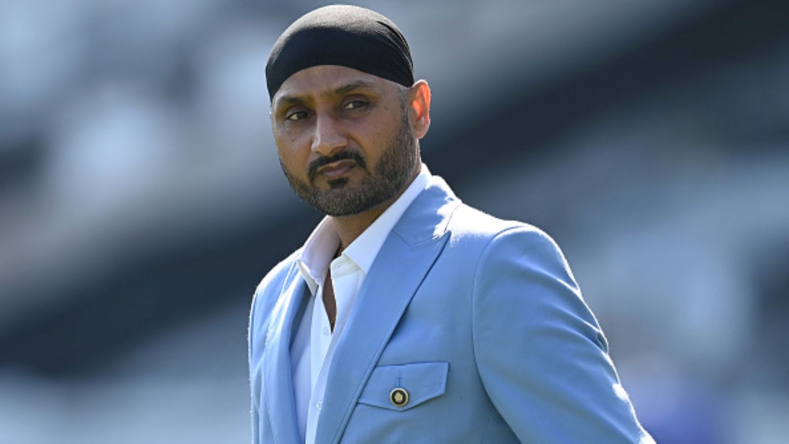 'Get the F… out of here..samaj aa gya hoga ya samjau': Harbhajan Singh brutally slams Pakistan journalist for unnecessary trolling attempt Harbhajan Singh in frame (Getty)