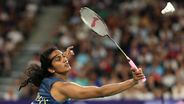PV Sindhu pens down emotional post after getting knocked out of Paris Olympics 2024, gives massive update on retirement India's badminton star PV Sindhu in this frame. (Getty)