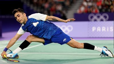 Paris Olympics: Lakshya Sen scripts history with stunning win over Chou Tien Chen for semifinal, becomes 1st male shuttler to achieve this feat India's star shuttler Lakshya Sen in this frame. (Getty)