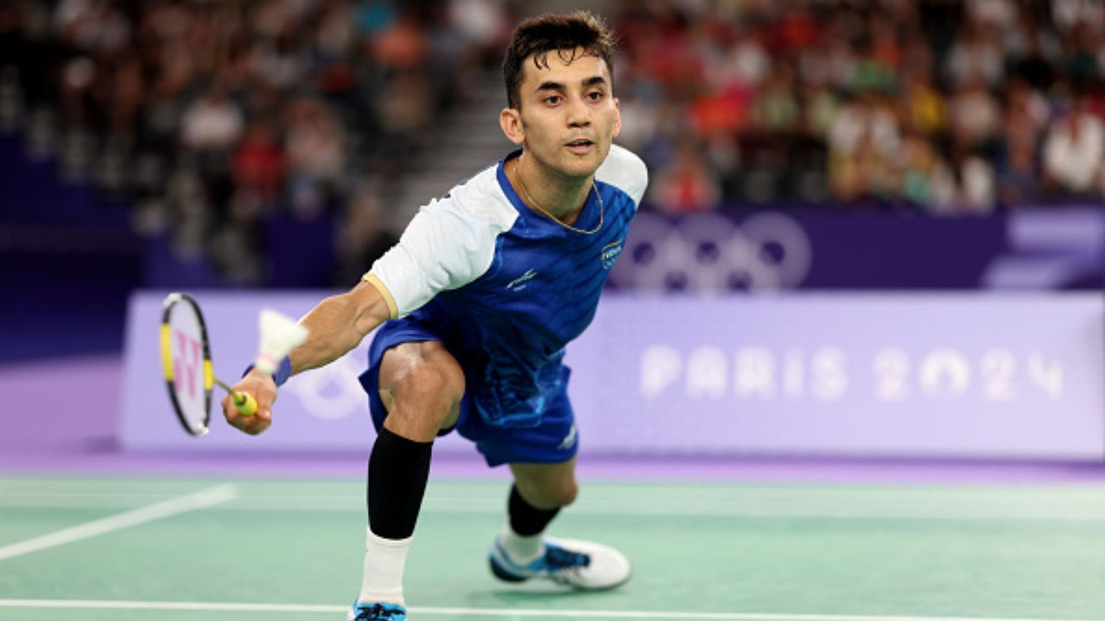 Paris Olympic 2024: Lakshya Sen to face his biggest competition in semi-final; check who can spoil India shuttler's medal dream Lakshya Sen in frame (Getty)