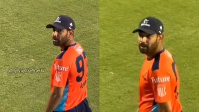 'Melbourne abhi bhi yaad aata hai?': Fan trolls Haris Rauf by reminding him of Virat Kohli’s iconic sixes in MCG - WATCH Haris Rauf in frame (Twitter screen grab)