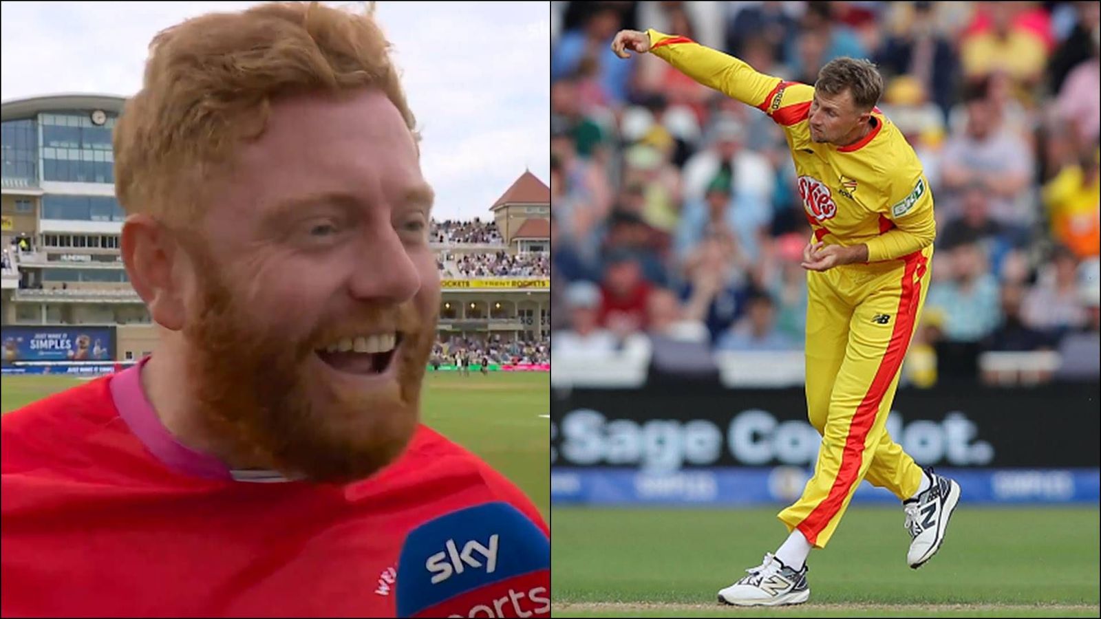 'He started bowling lower than Malinga': Jonny Bairstow trolls Joe Root, tells him 'it's either you or me' in The Hundred clash 'He started bowling lower than Malinga': Jonny Bairstow trolls Joe Root, tells him 'it's either you or me' in The Hundred clash