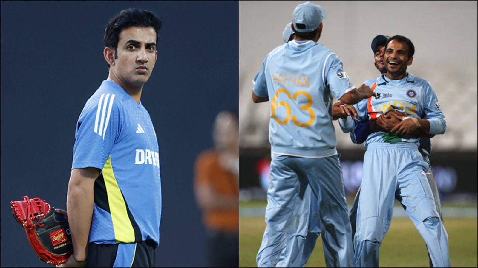 'Gautam Gambhir jyada lambe samay tak tik nahi payega': India head coach's T20 World Cup 2007-winning teammate makes shocking remark India head coach Gautam Gambhir, Joginder Sharma celebrates a wicket in T20 World Cup 2007 (Getty Images)