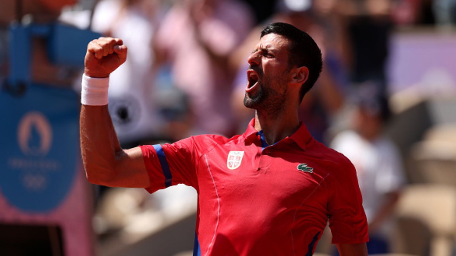 Paris Olympics: Novak Djokovic thrashes Carlos Alcaraz to avenge Wimbledon final loss, becomes oldest tennis star to win Olympic gold Tennis ace Novak Djokovic in this frame. (Getty)