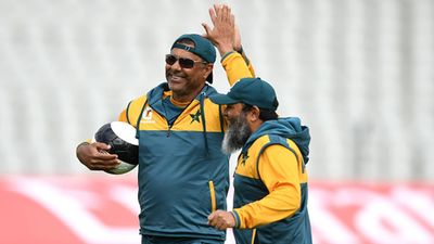 'I am bringing in former stars to end this culture of personal likes and dislikes': PCB Chief Mohsin Naqvi gives major responsibility to this former cricketer Former Pakistan cricketers Waqar Younis and Mushtaq Ahmed (Getty Images)
